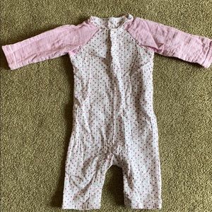 Aden + Anais 3-6M onesie